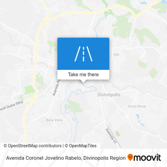 Avenida Coronel Jovelino Rabelo map