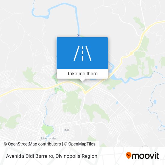 Avenida Didi Barreiro map