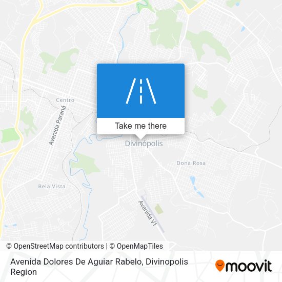 Avenida Dolores De Aguiar Rabelo map