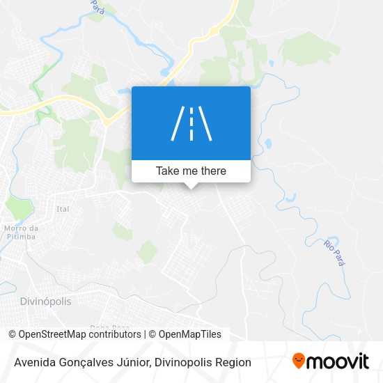 Avenida Gonçalves Júnior map