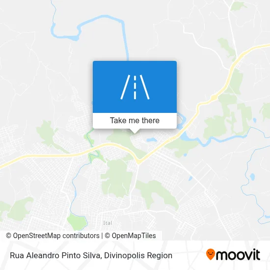 Rua Aleandro Pinto Silva map