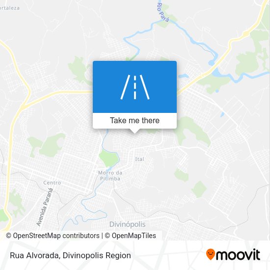 Rua Alvorada map