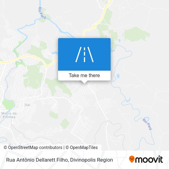 Rua Antônio Dellarett Filho map