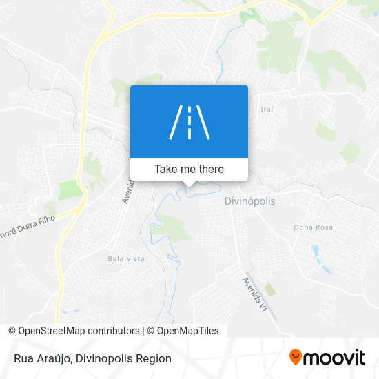 Rua Araújo map