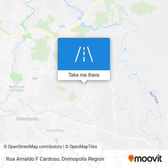 Rua Arnaldo F Cardoso map