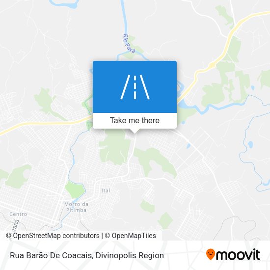 Rua Barão De Coacais map