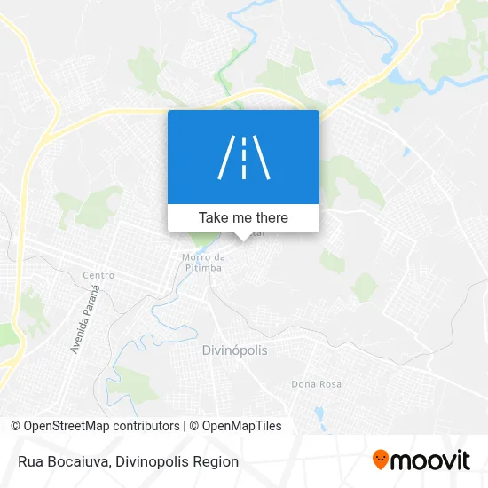 Rua Bocaiuva map