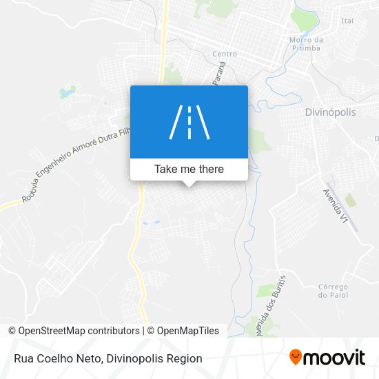 Rua Coelho Neto map