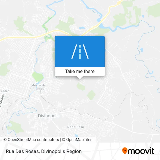 Rua Das Rosas map