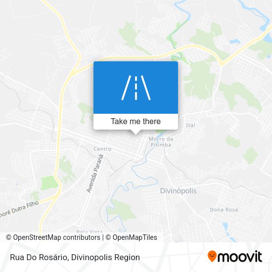 Rua Do Rosário map