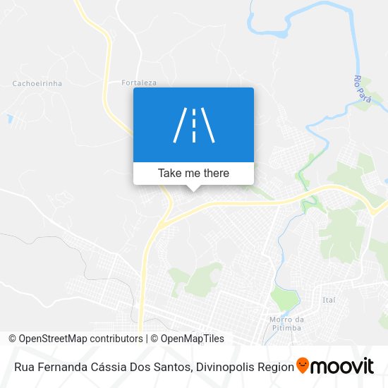 Rua Fernanda Cássia Dos Santos map