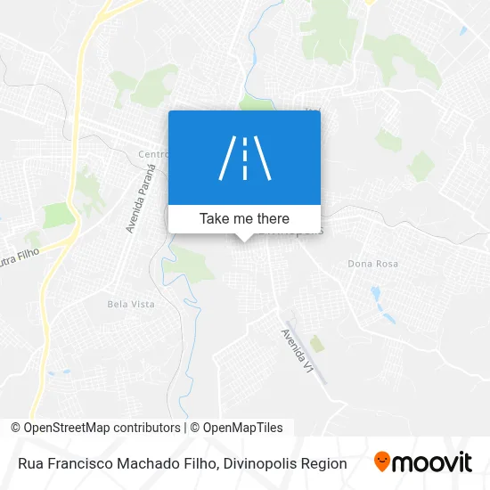 Rua Francisco Machado Filho map