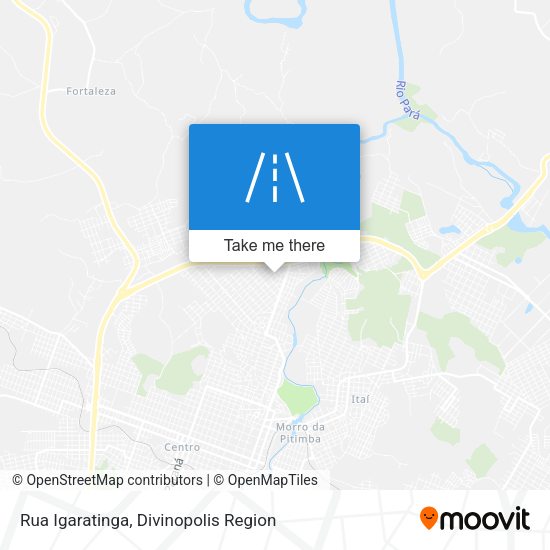 Rua Igaratinga map