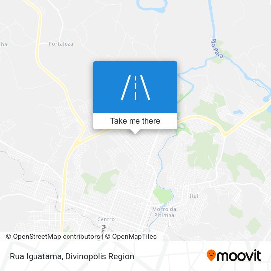 Rua Iguatama map