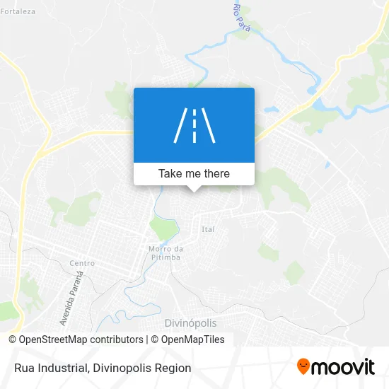 Rua Industrial map