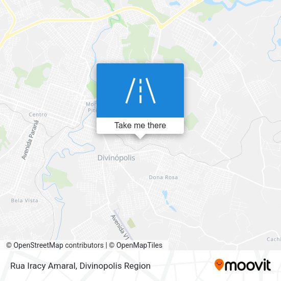 Rua Iracy Amaral map