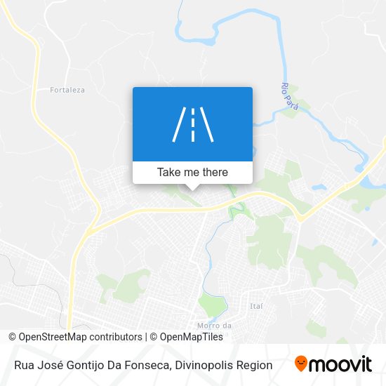 Rua José Gontijo Da Fonseca map