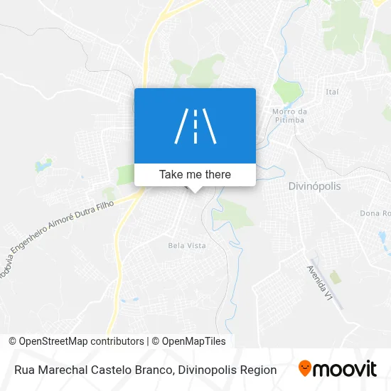 Rua Marechal Castelo Branco map