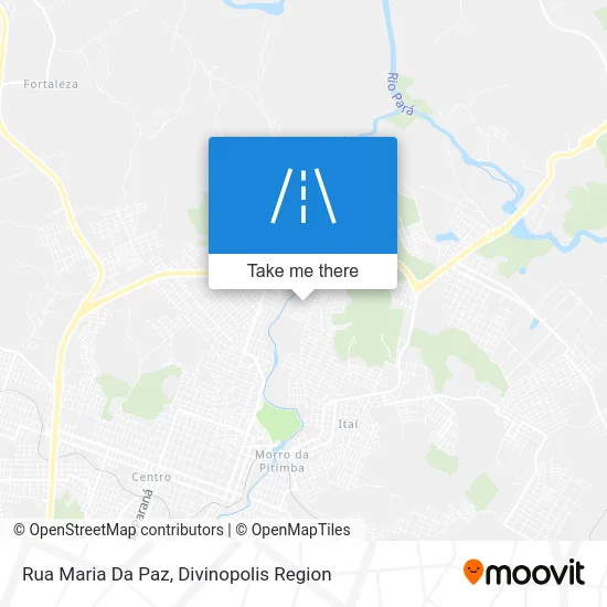 Rua Maria Da Paz map