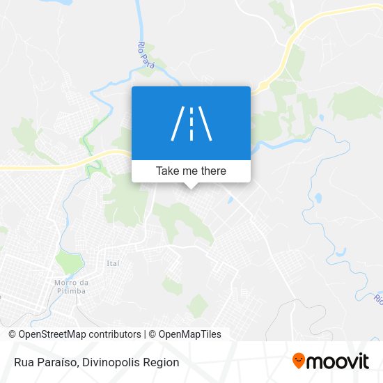 Rua Paraíso map