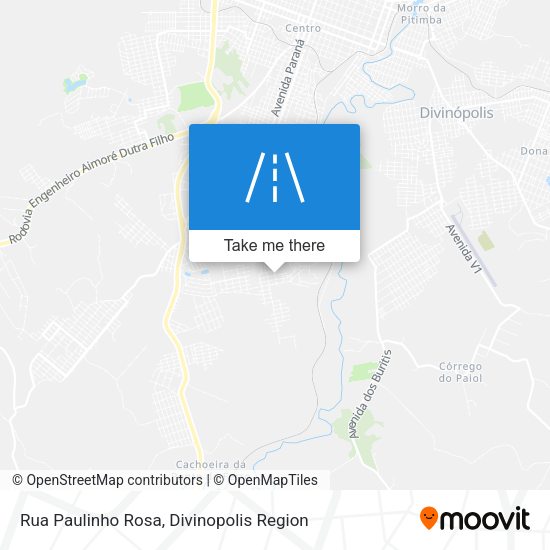 Rua Paulinho Rosa map