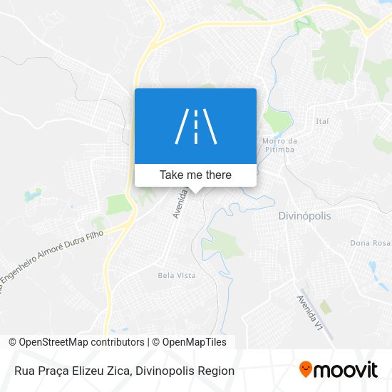 Rua Praça Elizeu Zica map