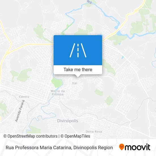 Rua Professora Maria Catarina map