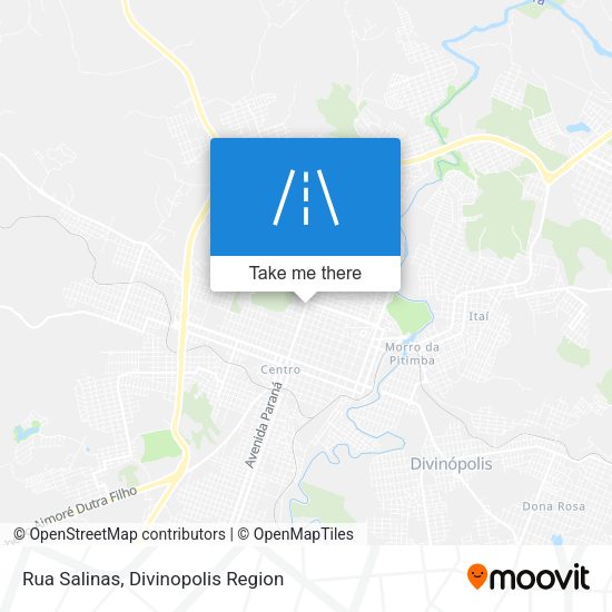 Rua Salinas map