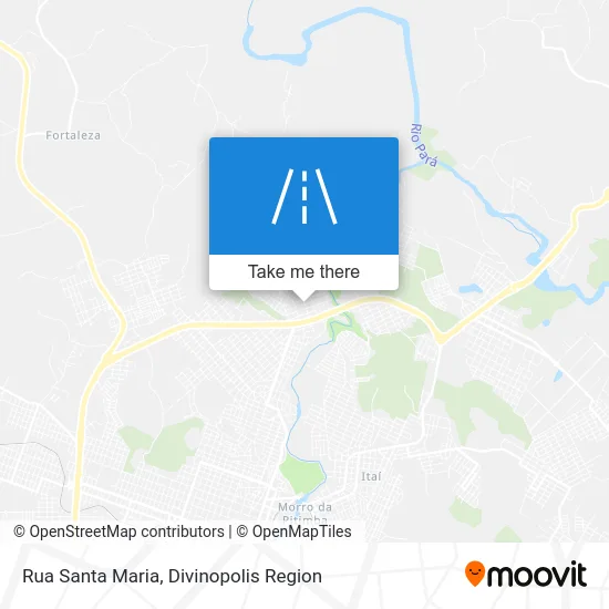Rua Santa Maria map