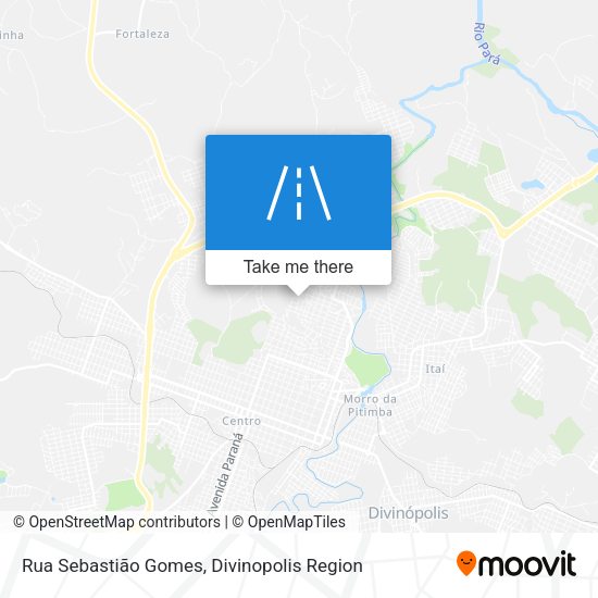 Rua Sebastião Gomes map