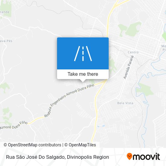 Rua São José Do Salgado map