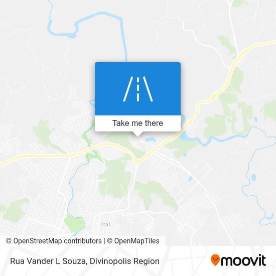 Rua Vander L Souza map