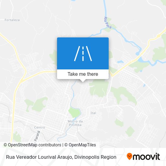 Rua Vereador Lourival Araujo map