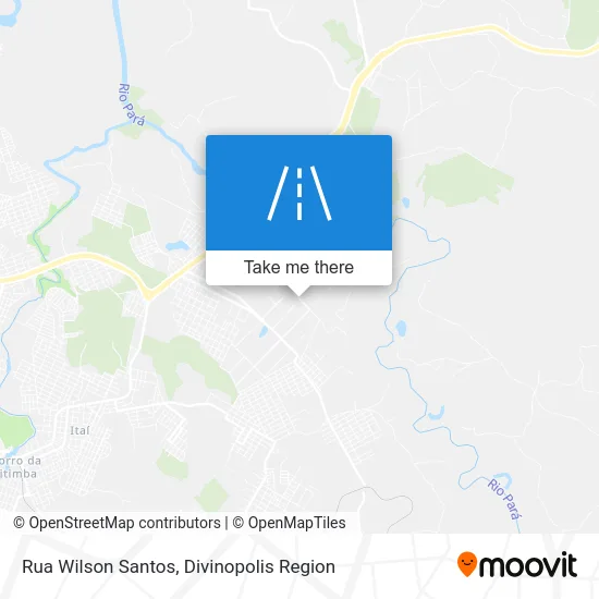 Rua Wilson Santos map
