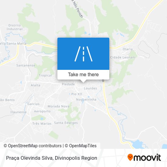 Praça Olevinda Silva map