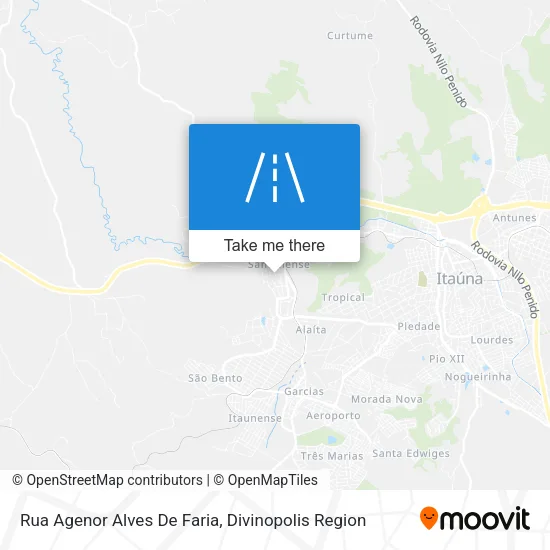 Rua Agenor Alves De Faria map
