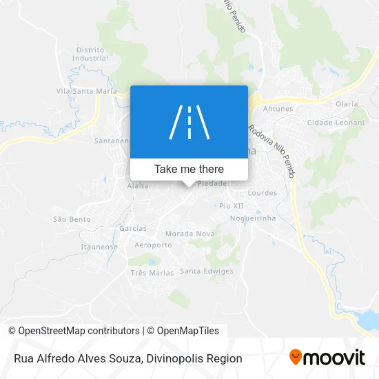 Rua Alfredo Alves Souza map
