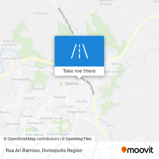 Mapa Rua Ari Barroso