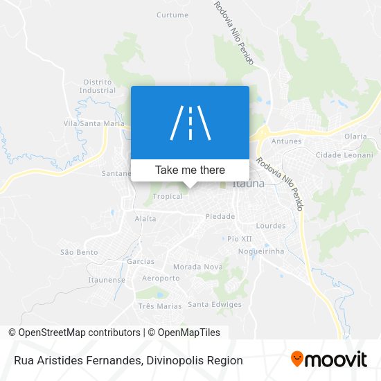 Rua Aristides Fernandes map