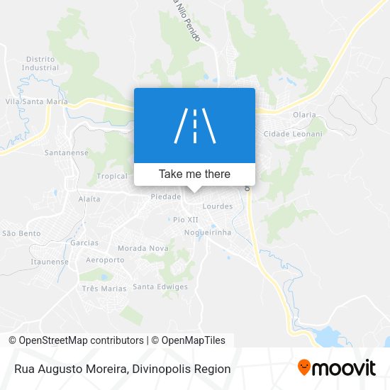 Rua Augusto Moreira map