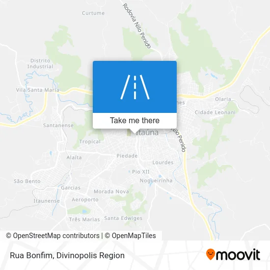 Rua Bonfim map