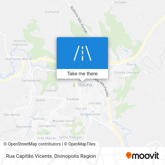 Rua Capitão Vicente map