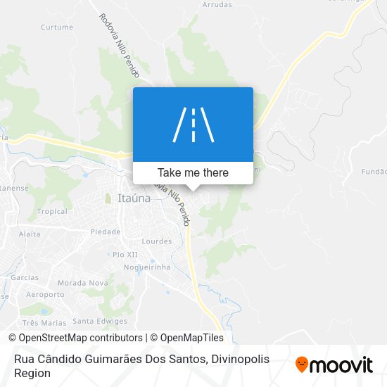 Rua Cândido Guimarães Dos Santos map