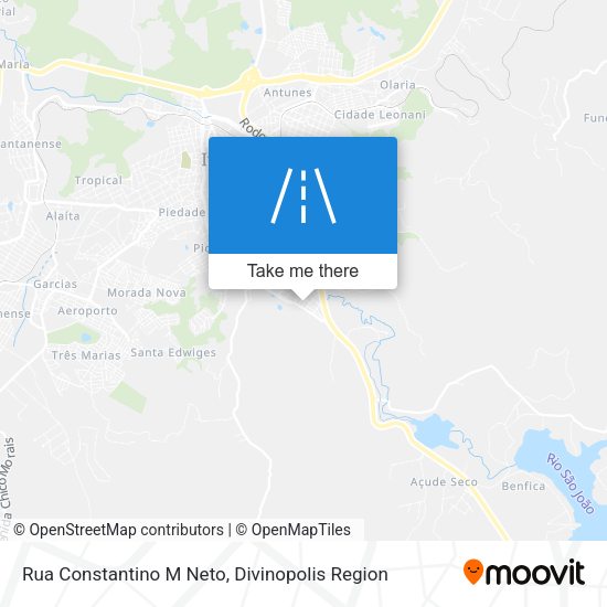 Rua Constantino M Neto map