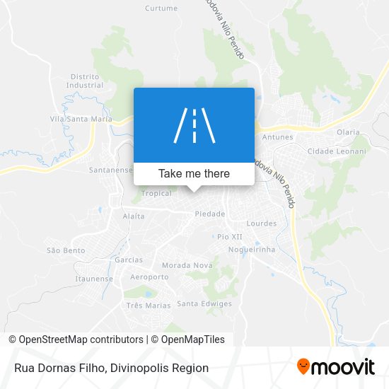 Rua Dornas Filho map