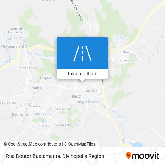 Rua Doutor Bustamante map