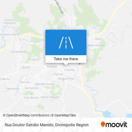 Rua Doutor Getúlio Menido map