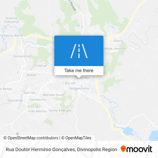 Rua Doutor Hermínio Gonçalves map