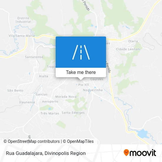 Rua Guadalajara map