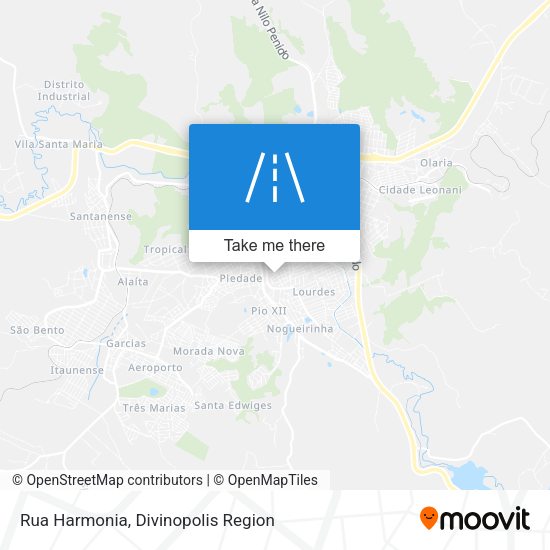 Rua Harmonia map